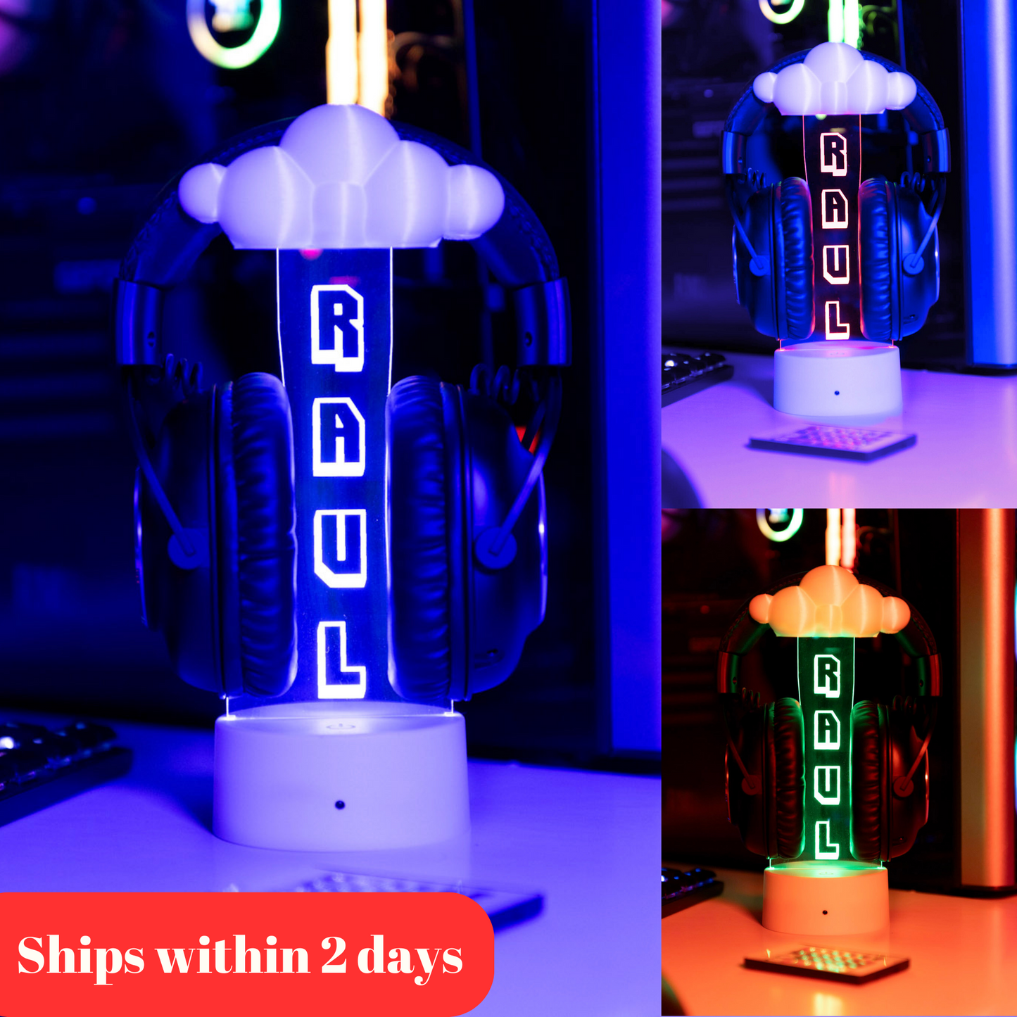 White Cloud Gamertag Light