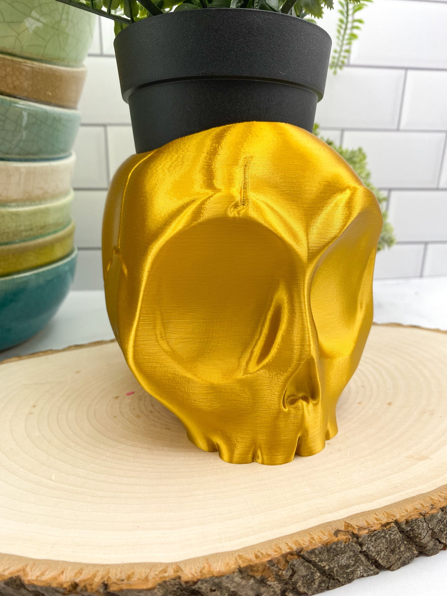 Skull Head Planters