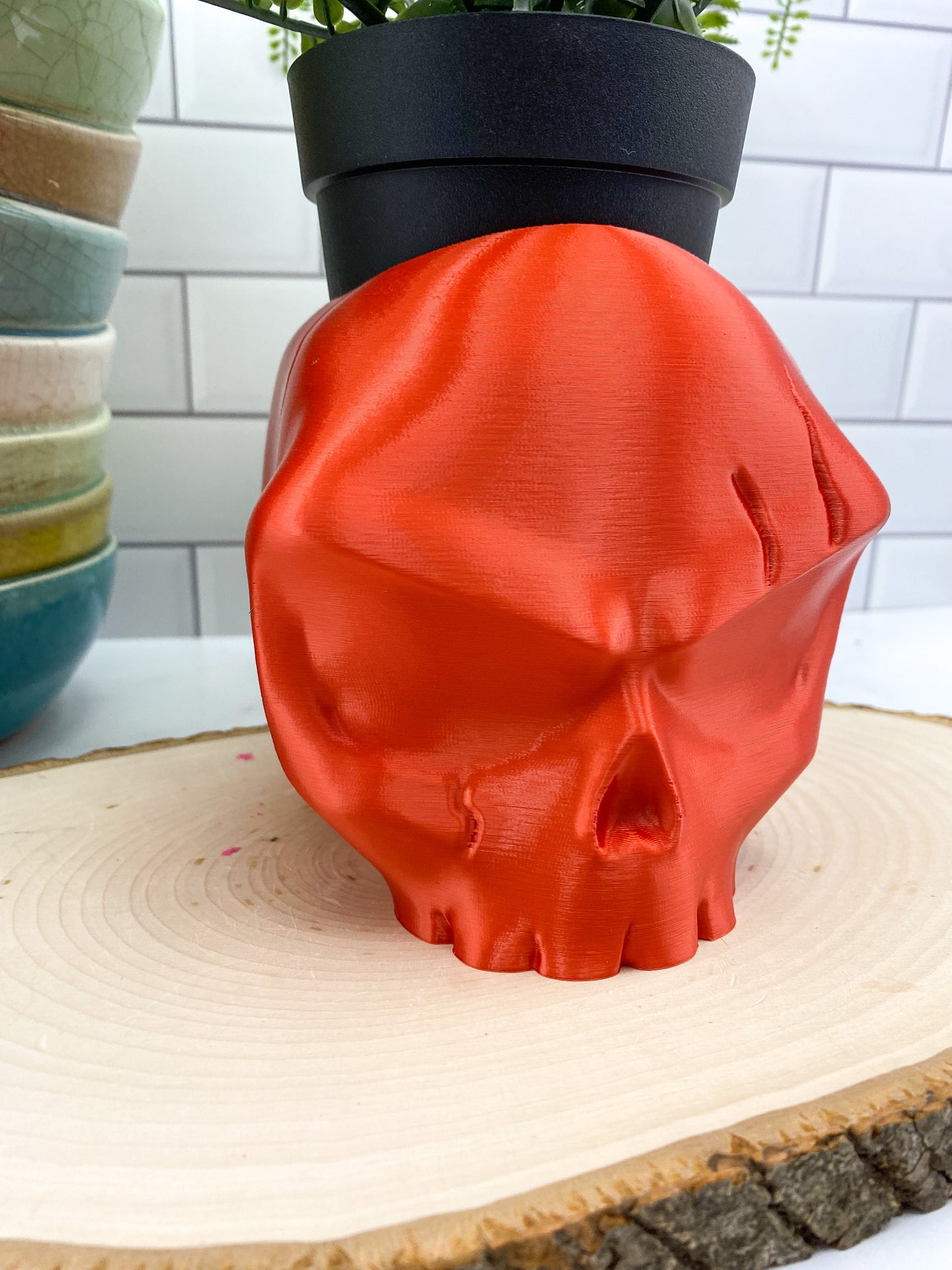 Skull Head Planters