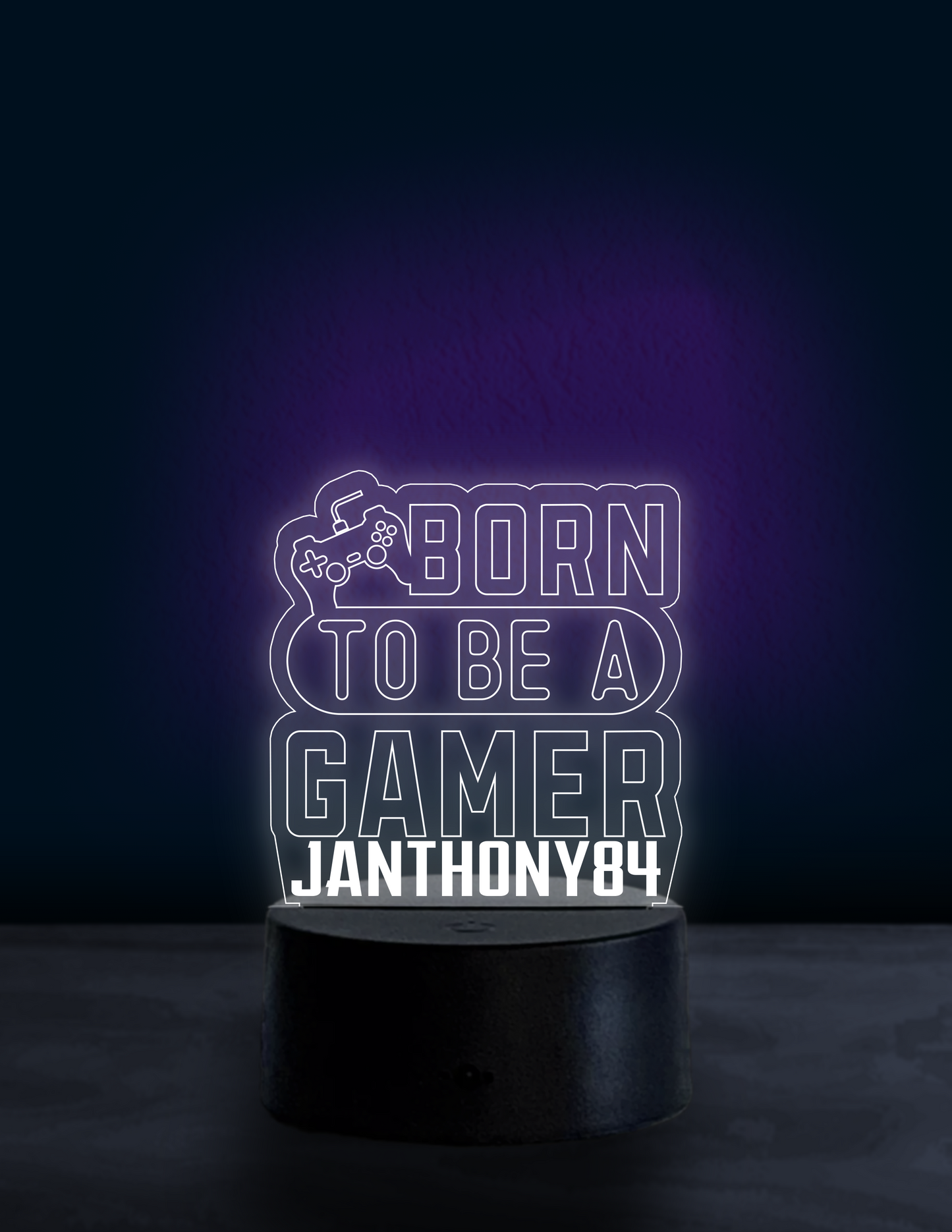 Born to Game Night Light
