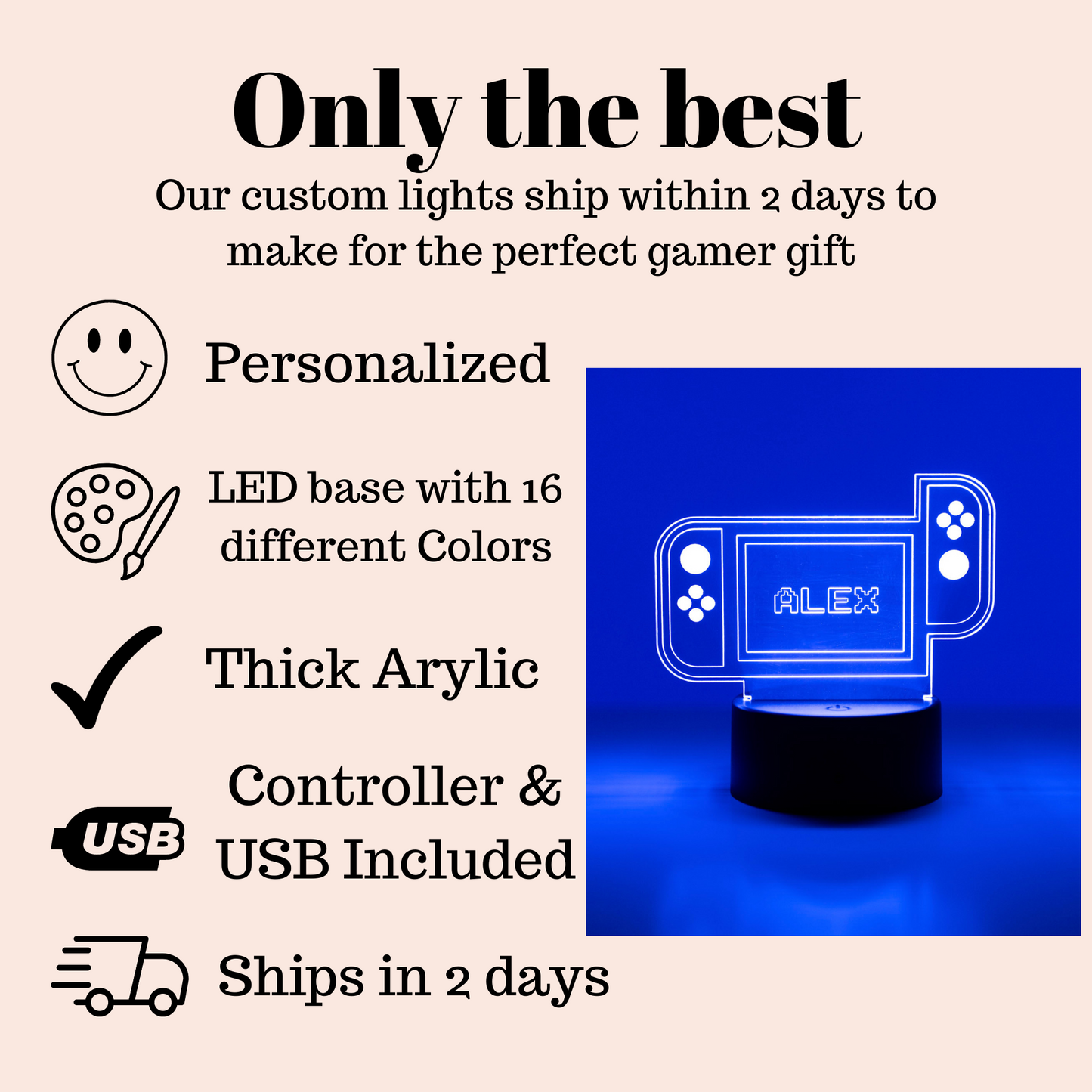 Switch Controller Light