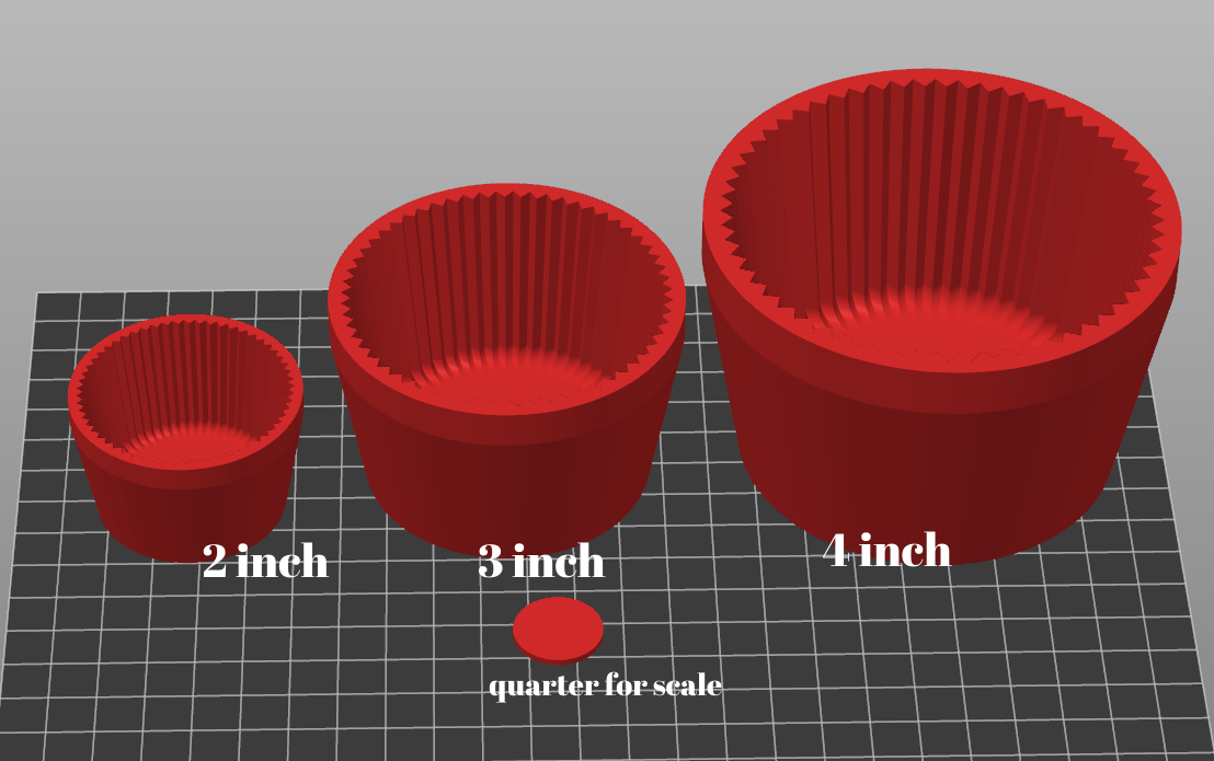 Cupcake Bottom Mold
