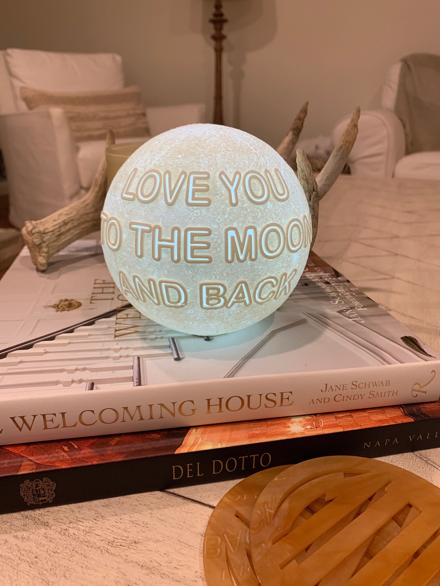 Personalized Moon Lamp