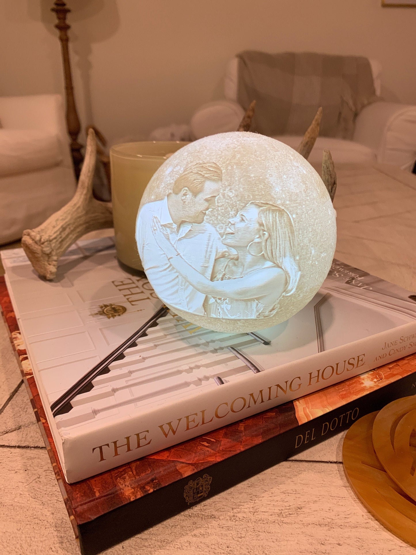Personalized Moon Lamp