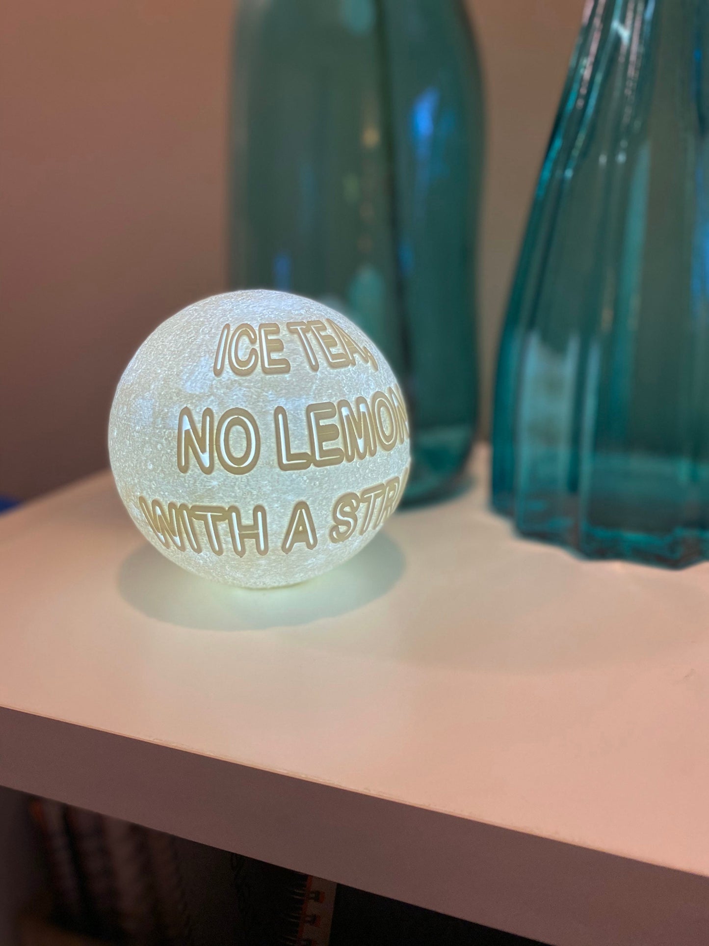 Personalized Moon Lamp