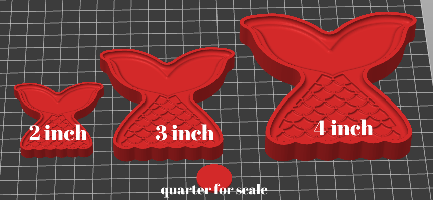 Mermaid Tail Mold