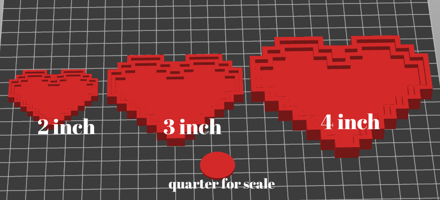 Pixel Heart Mold