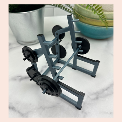 Squat Rack Pen Holder