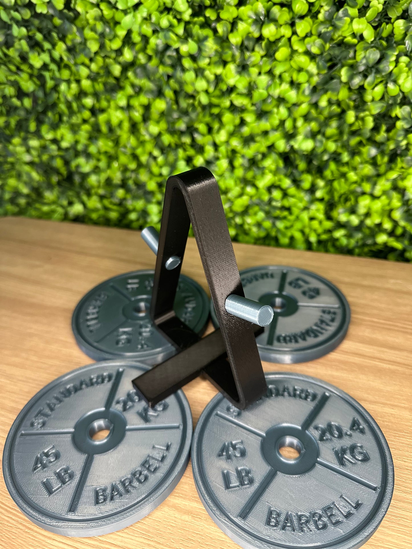 Grey Weight Plate Coasters