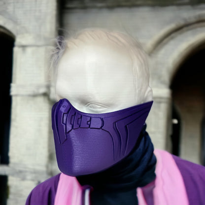 Purple Ninja Half Mask