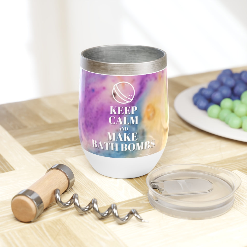 Keep Calm and Make Bath Bombs Tumbler