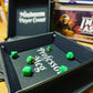 Personalized Dice Tray - Black and Silver