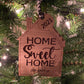 Home Sweet Home & Key Ornament