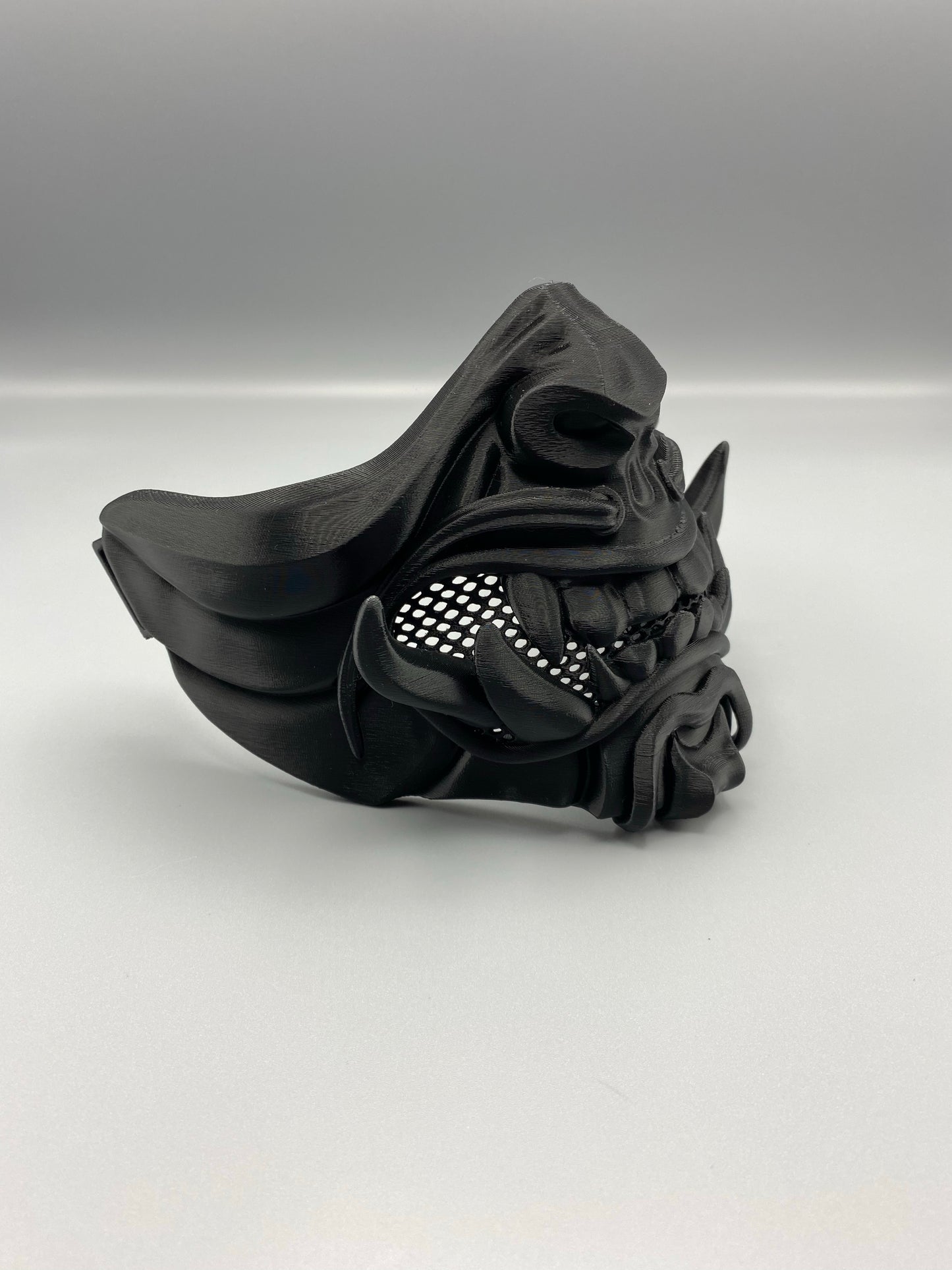 Samurai Oni Half-mask