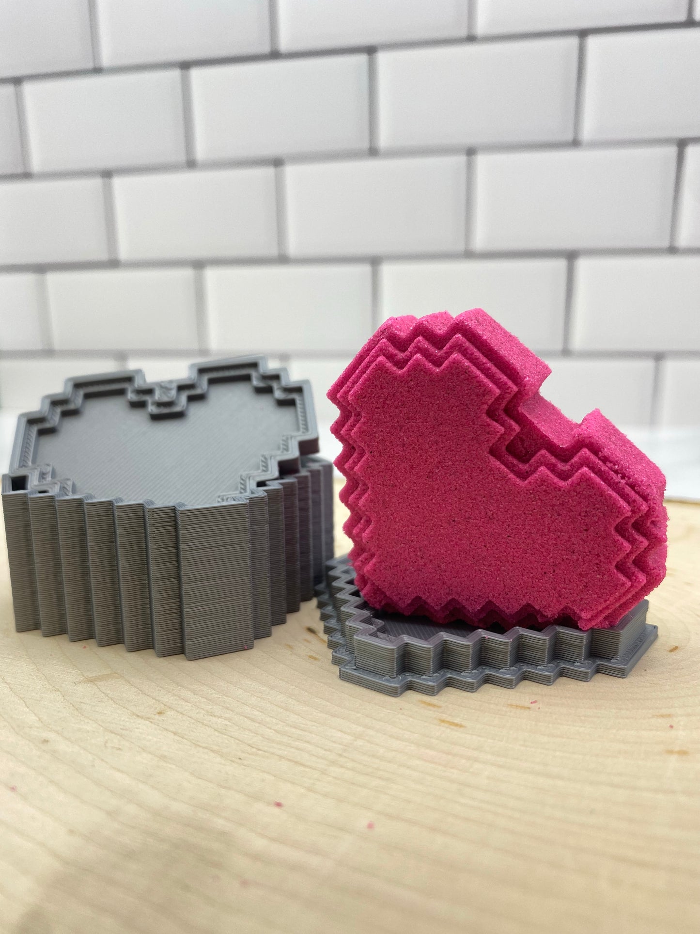 Pixel Heart Mold